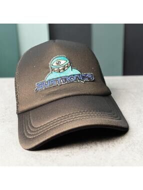 Blue Subtronics Cyclops Black Trucker Hat
